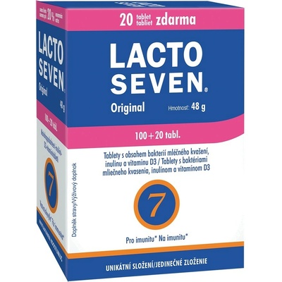 Lactoseven 100 tablet – Hledejceny.cz