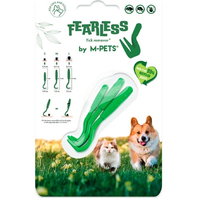 M-Pets Fearless háček na klíšťata 3 ks