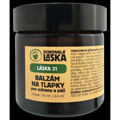 Dokonalá Láska 31 Balzám na ochranu tlapek 30 ml
