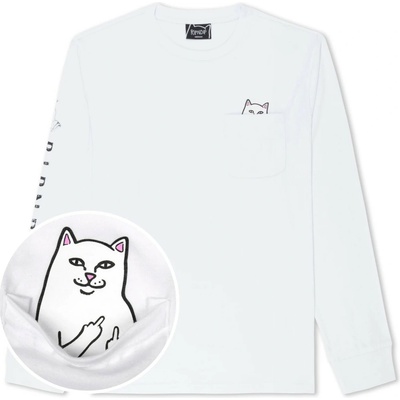 Ripndip Lord Nermal long sleeve Tee white