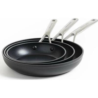 KitchenAid Sada 3 pánví s keramickým nepřilnavým povrchem 20cm + 24cm + 28cm CC005698-001