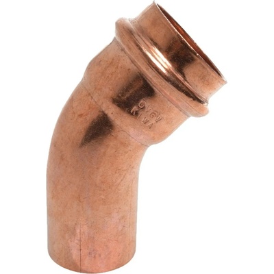 Kirchhoff CU koleno 45° 1 objímka polotovar 15 mm