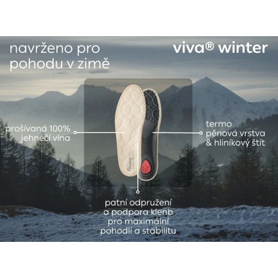 pedag VIVA WINTER ortopedická zimní vložka s patentem