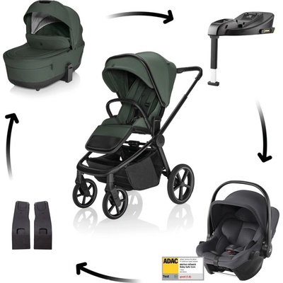 ZOPA Move Cross 5X + autosedačka Baby-Safe Core + Britax Romer Baby-Safe Core Base 2026 Oak Green