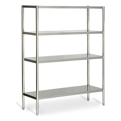 G.Gastro Nerezový regál ECO - 1800x500 mm - 4 police (výškově nastavitelné) - 6935