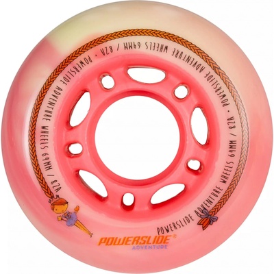 Powerslide Adventure Princess 72 mm 80A 4 ks