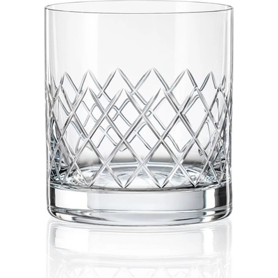 Crystalex Sklenice na Whisky Barline leštěný brus BR069 4 x 280 ml