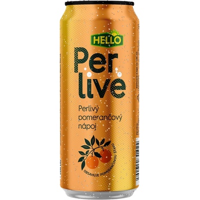 HELLO Perlivé pomeranč 12 x 330 ml