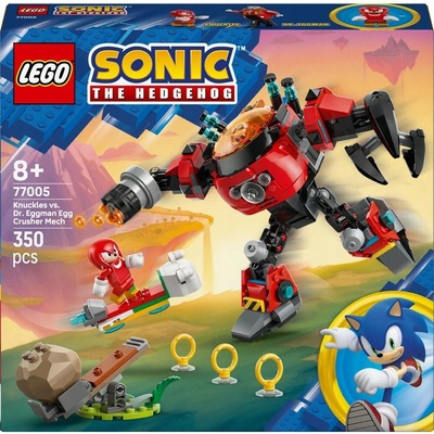 LEGO® Sonic the Hedgehog™ 77005 Knuckles vs. Dr. Eggman: Robotický oblek Egg Crusher