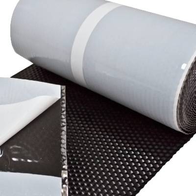 MDM NT EuroTec Fortis PB Komínový olověný pás 3D prolisy 0,4 mm 300 mm 5 bm RAL 8012 kaštan