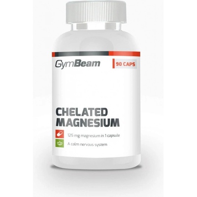 GymBeam Hořčík chelát bisglycinát 180 kapslí