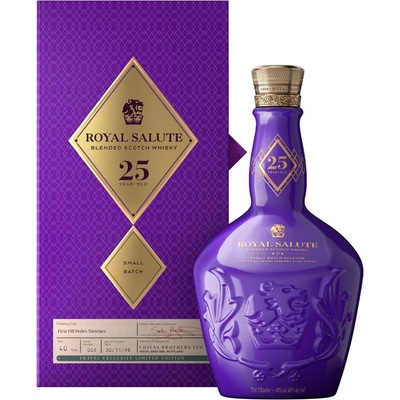 Chivas Regal Chivas Royal Salute 25y Small Batch 40% 0,7 l (kazeta)
