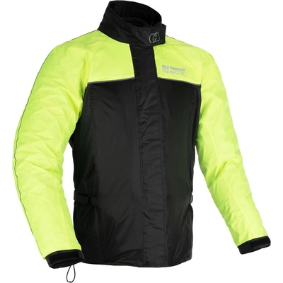 Oxford Rain Seal bunda čierna/žltá fluo M