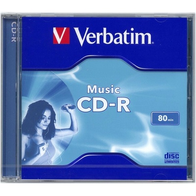 Verbatim CD-R 700MB 16x, jewel, 10ks (43365)