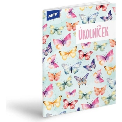 Helma365 Úkolníček A6 Butterfly
