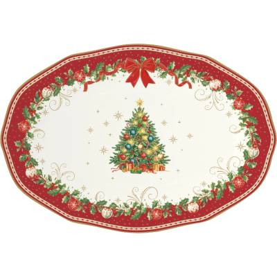Servírovací tanier 36 cm Christmas Heritage - Easy Life