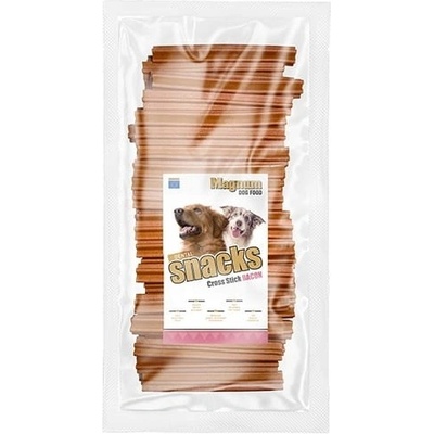 MAGNUM Tyčinky s příchutí slaniny Cross Stick Bacon 50 ks 1090 g