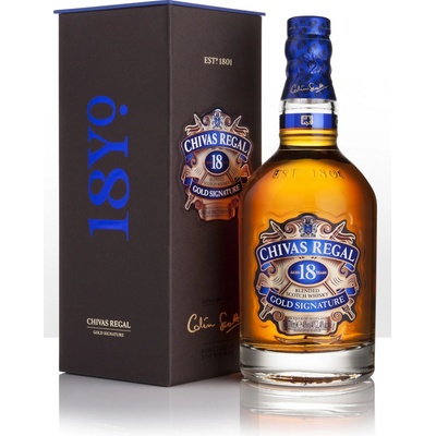 Chivas Regal 18y 40% 0,7 l (kazeta)