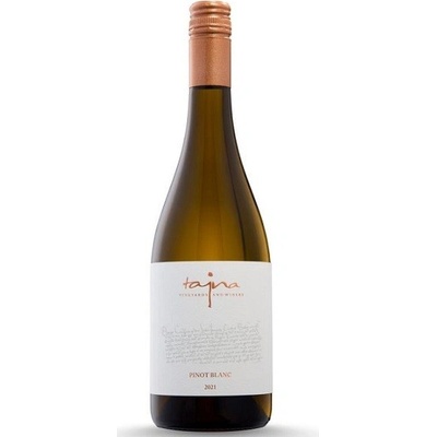 Víno Tajna Pinot blanc Sunset suché biele 2023 12,5% 0,75 l (čistá fľaša)