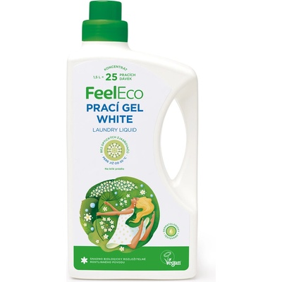 FeelEco prací gel na bílé prádlo 1500 ml