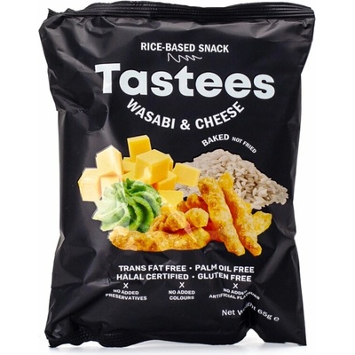 Tastees rýžový snack wasabi a sýr