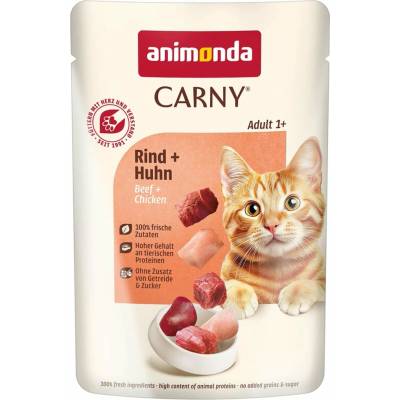 Animonda Carny Adult hovězí a kuřecí maso 12 x 85 g