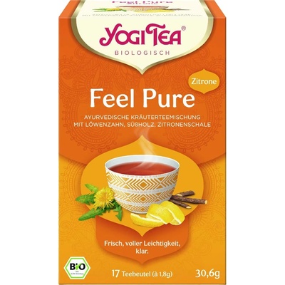 Yogi Tea Feel Pure with Lemon 17 vreciek