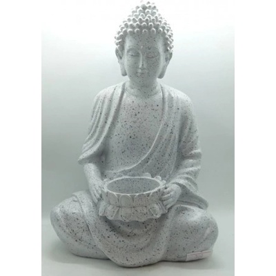 Buddha 20 cm svícen