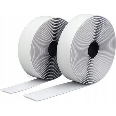 Suchý zip samolepicí Ruhhy 2,5 cm x 5 m bílý nylon polyester