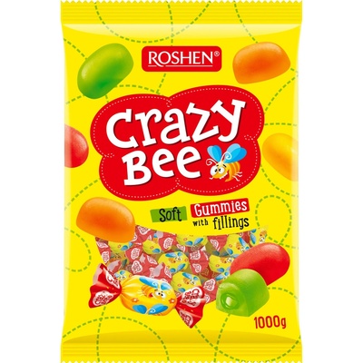 Roshen Crazy Bee Fruity Želé s náplní 1 kg