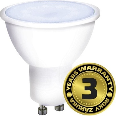Solight LED žárovka , bodová , 7W, GU10, 6000K, 595lm, bílá