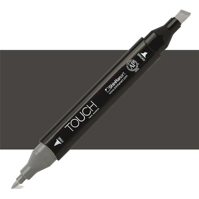Lihová fixa TOUCH oboustranná Fine & Chisel, Warm grey 9 (WG9)
