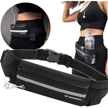 Púzdro MG Running Belt bežecké opasok, čierne
