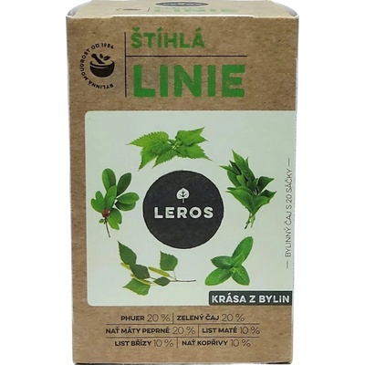 Leros Slim line bylinný čaj 20 x 1,5 g