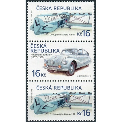 Česká pošta (2016) č. 903 - 904 ** - Česká republika - Historické dopravní prostředky (5)