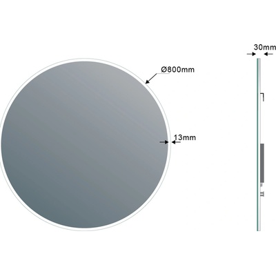 Sapho VISO 80 cm VS080