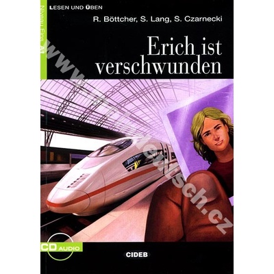 Erich ist verschwunden zjednodušené čítanie A1 v nemčine edícia CIDEB vr. CD