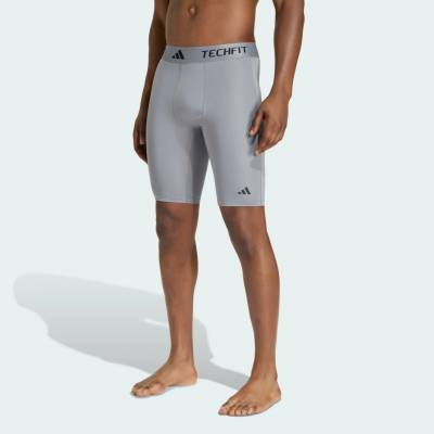 adidas Legíny Techfit Compression Training Short šedá