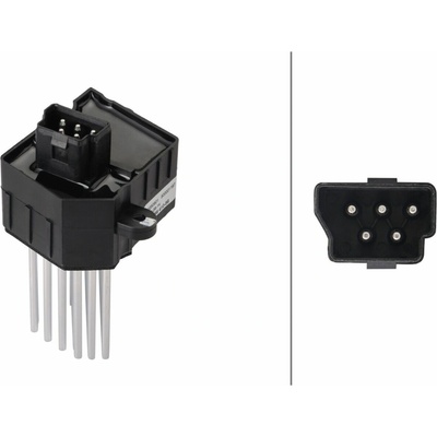 Regulace, vnitřní ventilace HELLA 5HL 366 410-561