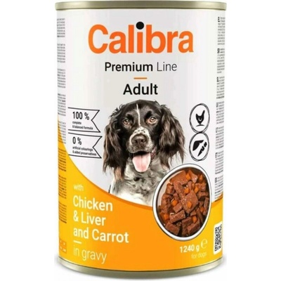 Calibra Dog Premium Chicken & Liver 1240 g