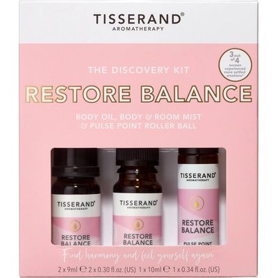 Tisserand The Restore Balance sada pro obnovu rovnováhy 2 x 9 ml + 1 x 10 ml