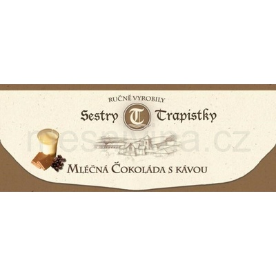 Mléčná čokoláda s kávou 120g