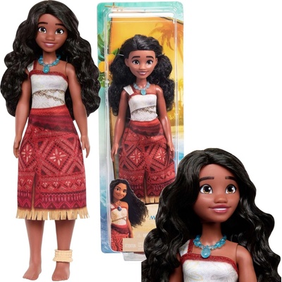 Mattel Disney Moana 2 Princezna Vaiana 2 v šatech s doplňky 26 cm