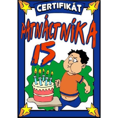 Certifikát patnáctníka