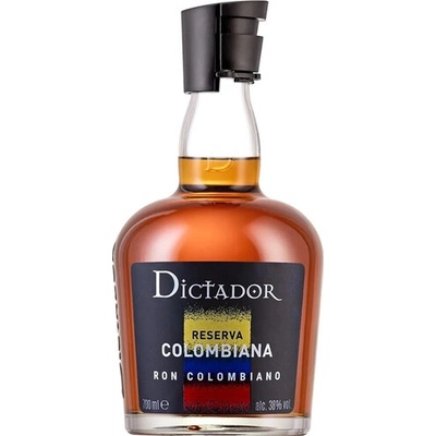 Dictador Reserva Colombiana 38% 0,7 l (holá láhev)