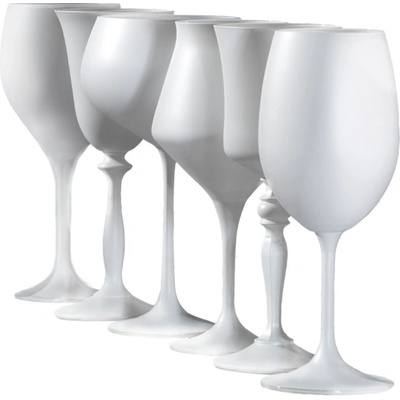 Crystalex sklenice na bílé víno GlassGambit Bílá 6 x 400 ml