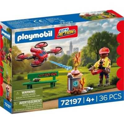 Playmobil 72197 Hasičský hasicí dron