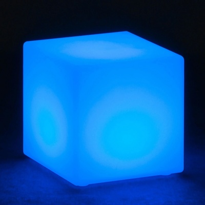 B2B Partner LED svítící taburet, 30 x 30 x 30 cm 803000