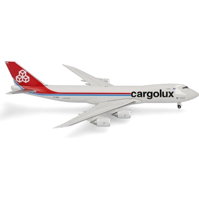 Herpa B747-8R7F Cargolux, Named "Spirit of Schengen" 1:500