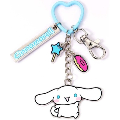 Prívesok na kľúče Hello Kitty Cinnamoroll s přívěsky